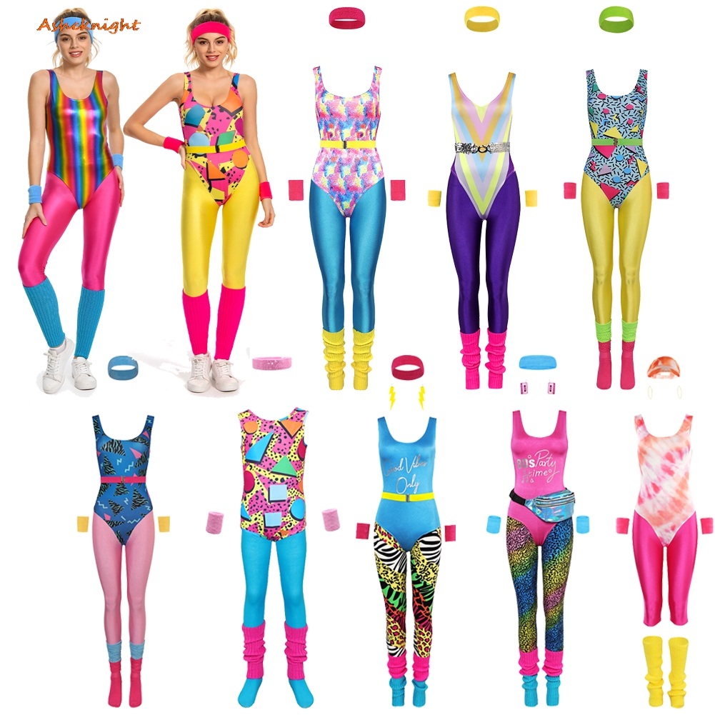 Yoga Fitness Tva - Yoga Sportswear Fitness Hippie Fantasia 80er