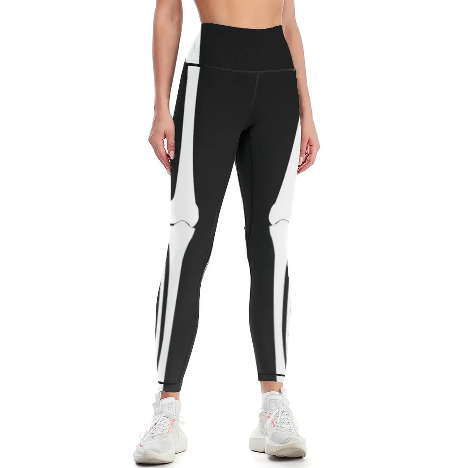 Yoga Anatomy Of Fitness - Anatomy Leggings Fitnessbekleidung Leginsy Push-up-Fitness-Set für