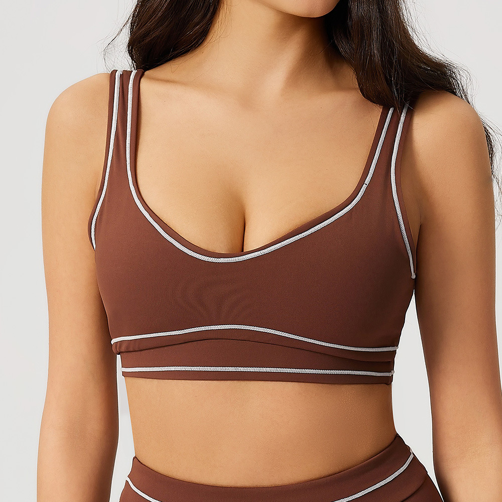 Yoga Fitness Up - 2026 Sport-BH für Damen, Fitness-BH, Neckholder-Sportunterwäsche,