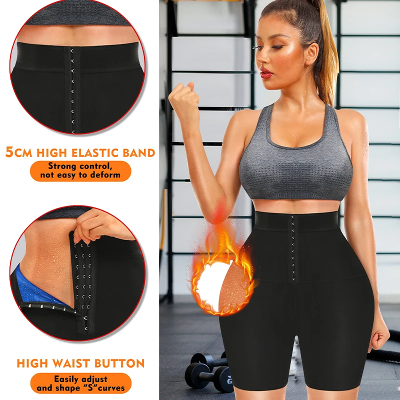 Waist Trainer Women - Schwitzen Sauna Hosen Body Shaper Shorts