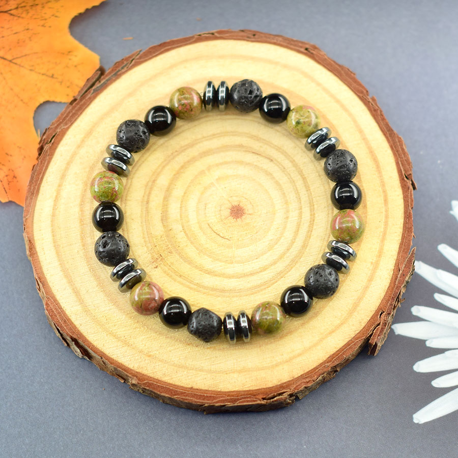 Natürliches Unakit-Jaspis-Stei – Yoga Fitness Promotion Bewertung und Preis