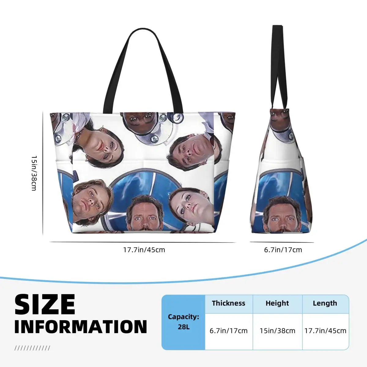 House MD TV Show Strandtasche, – Yoga Fitness Tva Bewertung und Preis