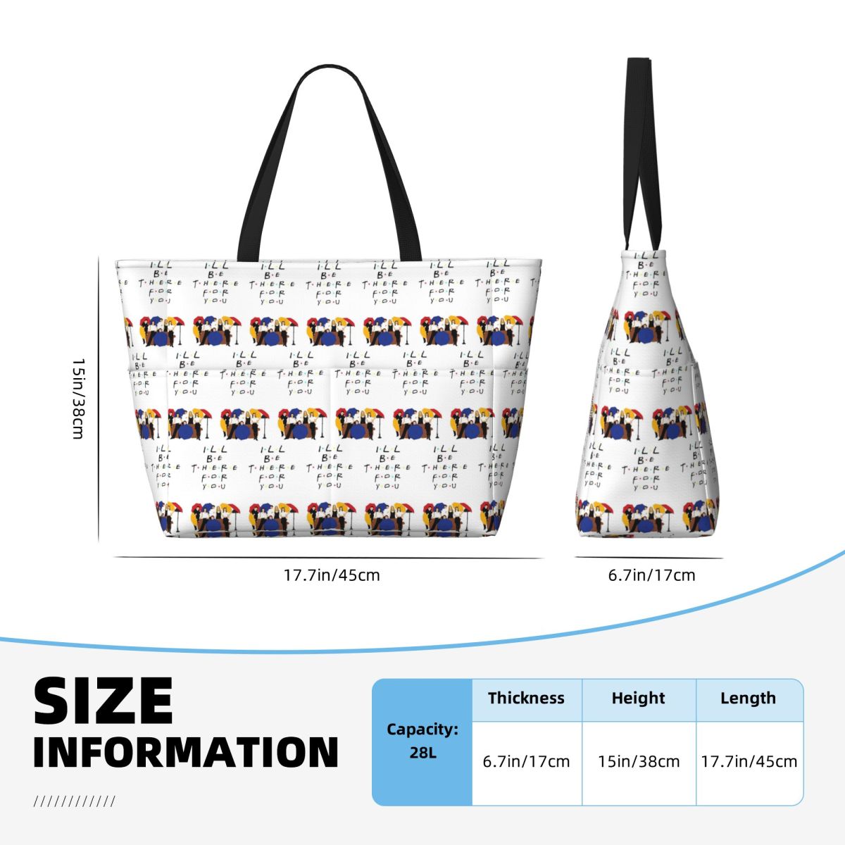 Friend TV Show Strandtasche, S – Yoga Fitness Tva Bewertung und Preis