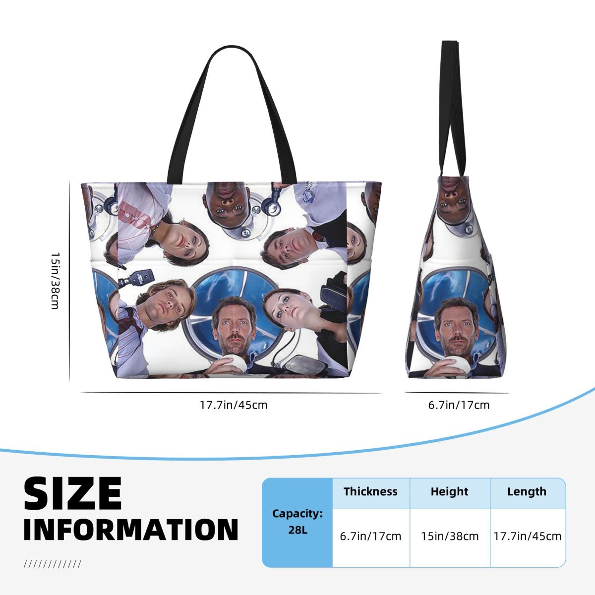 House MD TV Show Strandtasche  – Yoga Fitness Tva Bewertung und Preis