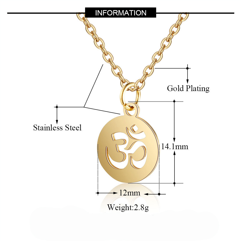 Kleine Yoga Anhänger Gold Farb – Yoga Fitness Zone Bewertung und Preis