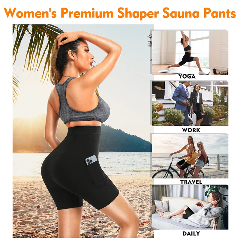 Schwitzen Sauna Hosen Body Sha – Waist Trainer Women Bewertung und Preis